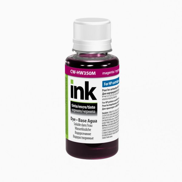 Чорнило ColorWay HP HW350 M Dye-based 100 ml (CW-HW350M01)