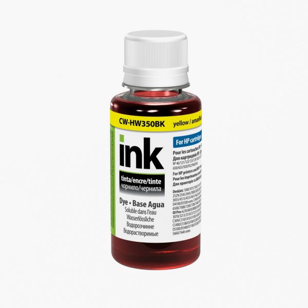 Чорнило ColorWay HP HW350 Y Dye-based 100 ml (CW-HW350Y01)