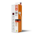 Мережевий фільтр СolorWay 5 розеток/5M white