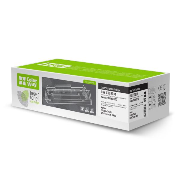 Картридж сумісний ColorWay для Xerox 106R02773 // Phaser 3020, WC 3025