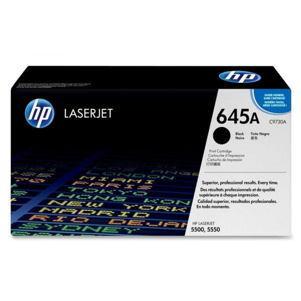 Картридж тон. HP 645A для CLJ 5500/5550 13000 ст. Black (C9730A)