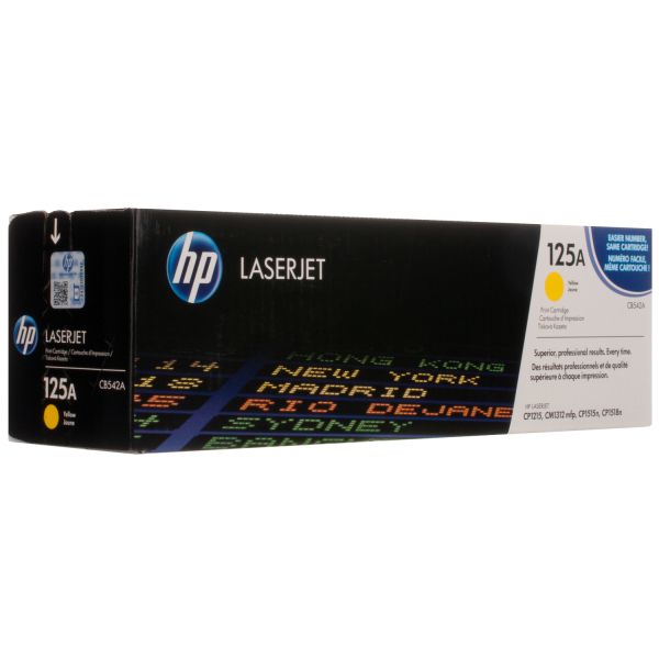 Оригінальний картридж HP 125A (CB542A) Yellow