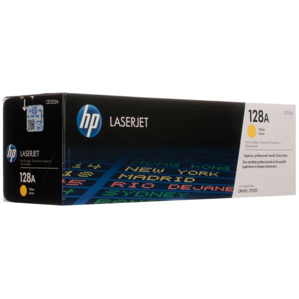 Картридж оригінальний HP 128A (CE322A) Yellow