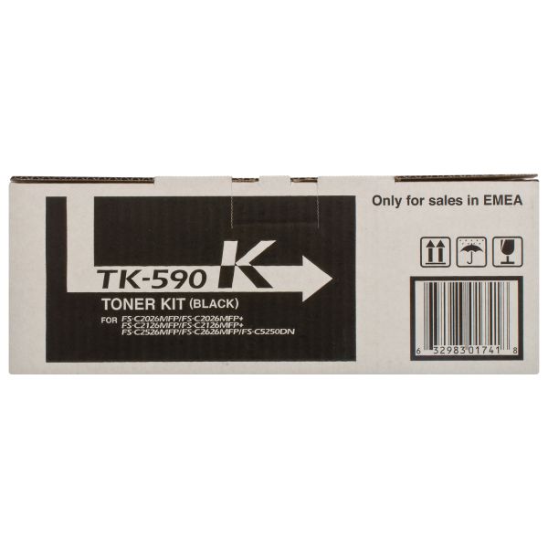 Тонер-картридж TK-590K чорний Kyocera Mita (1T02KV0NL0)