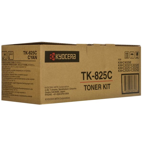 Тонер-картридж TK-825 синій Kyocera Mita (1T02FZCEU0)