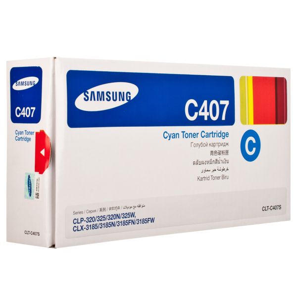 Тонер-картридж CLT-C407S синій Samsung (ST998A)