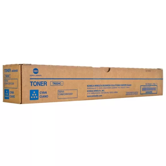 Тонер-картридж сумісний Konica Minolta TN-324 Green Label, синій Patron (PN-TN324CGL)