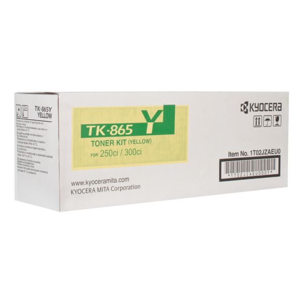 Тонер-картридж TK-865 жовтий Kyocera Mita (1T02JZAEU0)