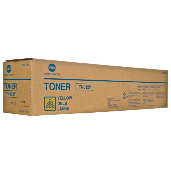 Тонер-картридж TN-312Y жовтий Konica Minolta (8938-706)
