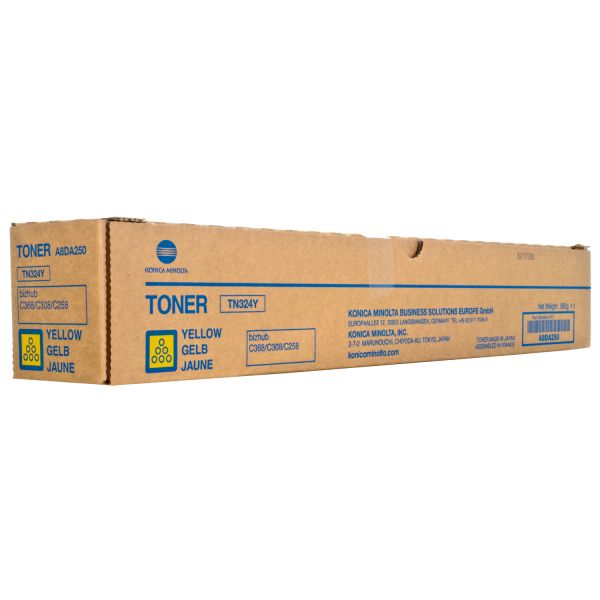 Тонер-картридж TN-324Y жовтий Konica Minolta (A8DA250)