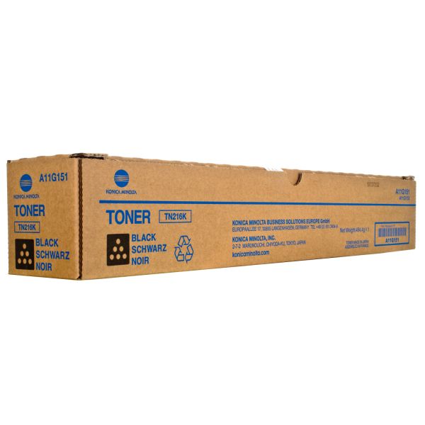 Картридж тон. Konica Minolta TN216K для Bizhub C220/280 29000 ст. Black (A11G151)