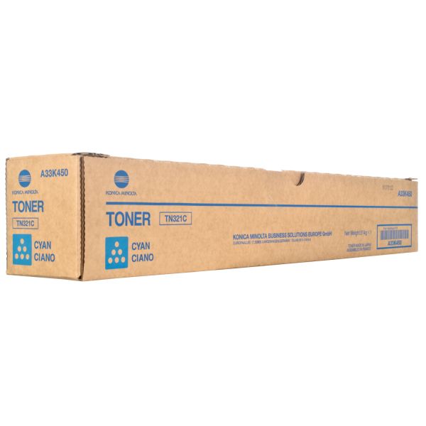 Тонер-картридж TN-321C синій Konica Minolta (A33K450)
