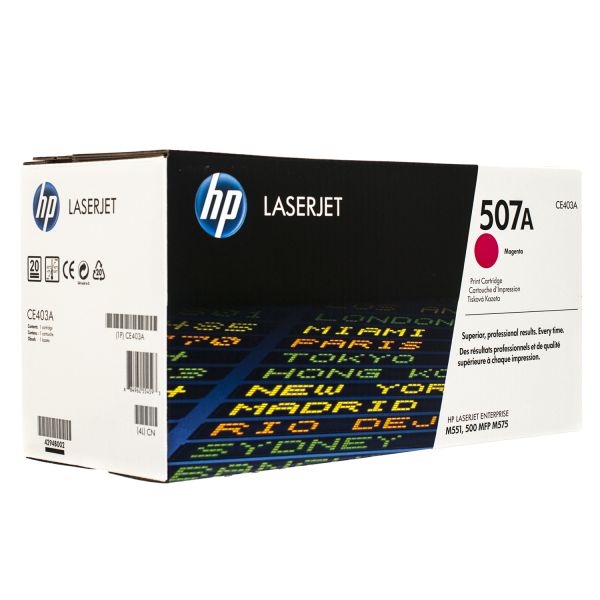 Картридж оригінальний HP 507A (CE403A) Magenta
