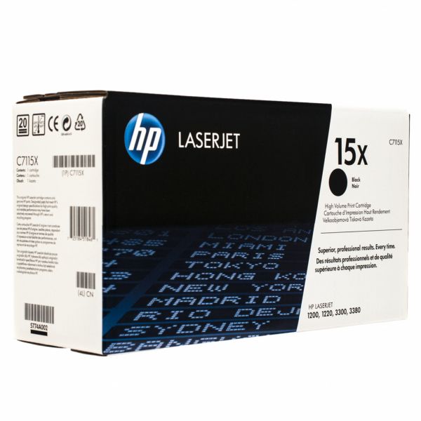 Картридж 15Х черный HP (C7115X)