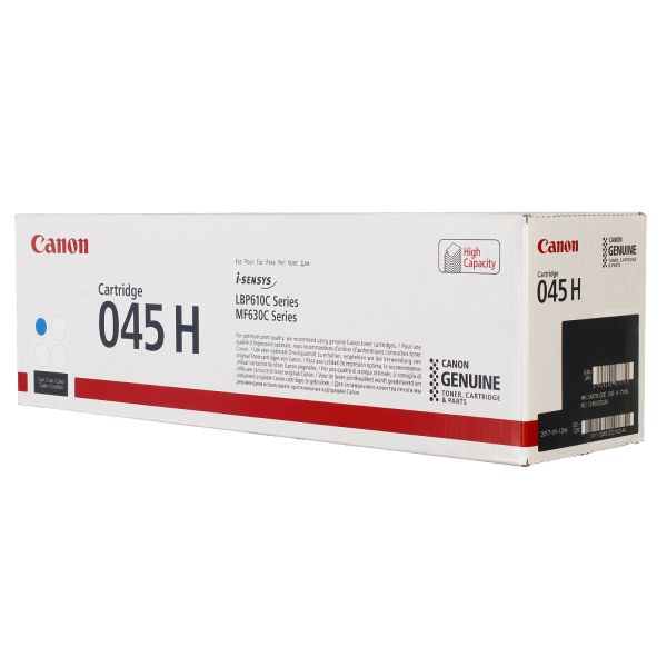 Картридж оригінальний Canon 045H Cyan 