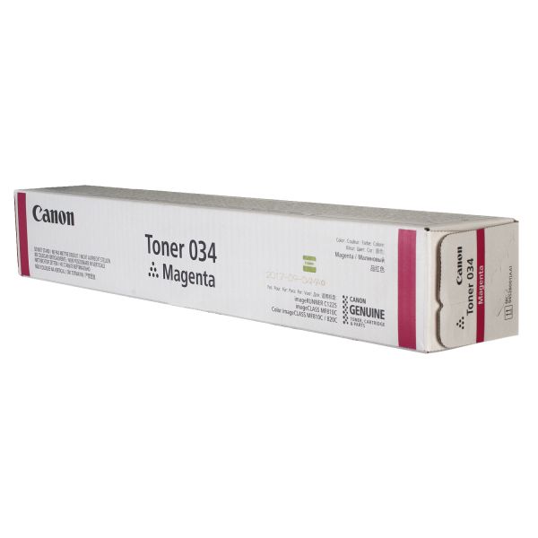 Туба з тонером Canon 034 для iRC-C1225/1225iF 7300 ст. Magenta (9452B001)