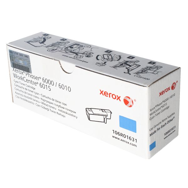 Тонер-картридж PH6000/6010N синій Xerox (106R01631)
