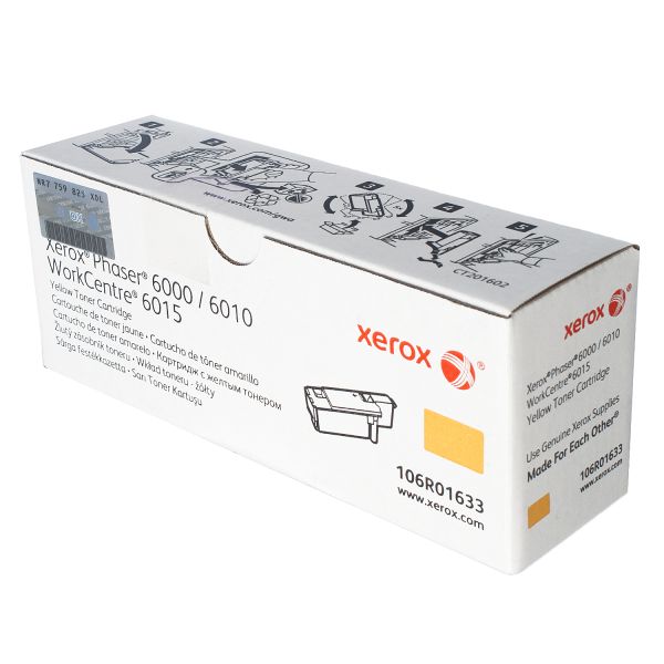 Тонер-картридж PH6000/6010N жовтий Xerox (106R01633)