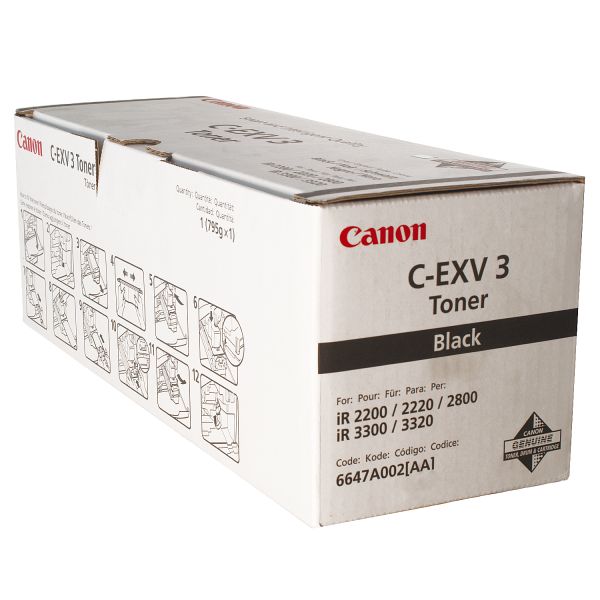 Тонер-картридж C-EXV3 чорний Canon (6647A002)