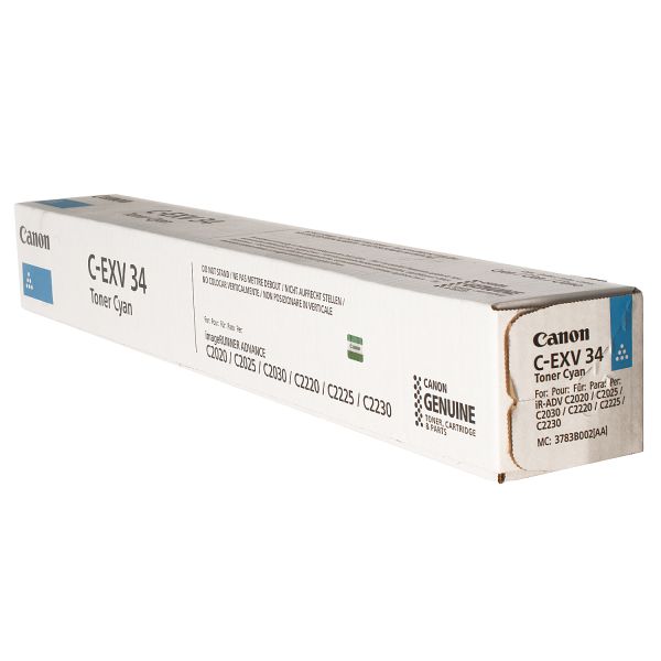 Туба з тонером Canon C-EXV34 для iRC2020/2030 19000 ст. Cyan (3783B002)