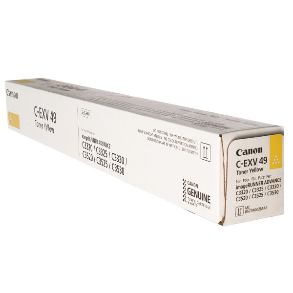 Туба з тонером Canon C-EXV49 для iR-C3325i 19000 ст. Yellow (8527B002)