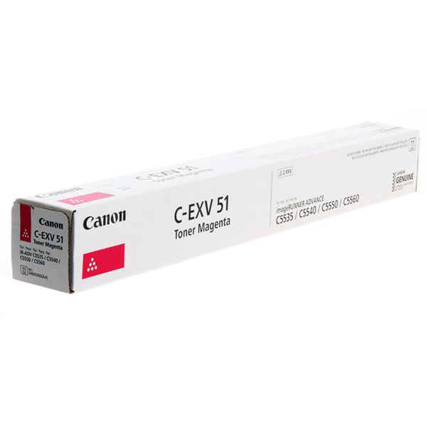 Туба з тонером Canon C-EXV51 для iRC5535/5550i/5560i 60000 ст. Magenta (0483C002)