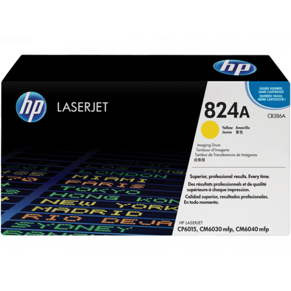 Драм-картридж CM6030/CM6040 жовтий HP (CB386A)