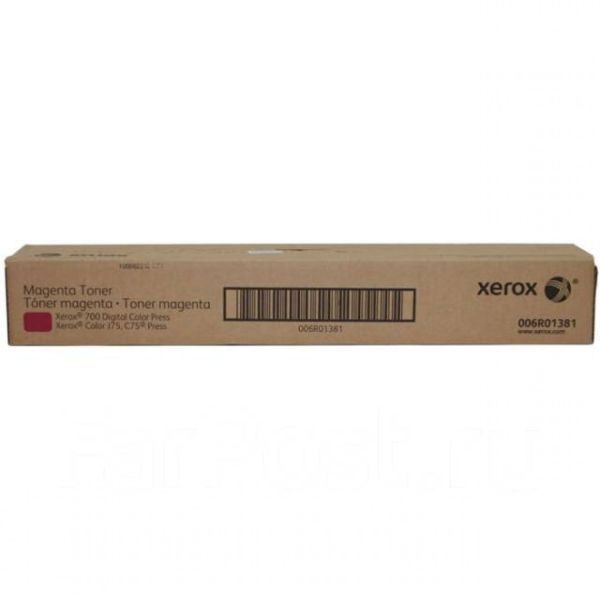 Картридж тон. Xerox для 700DCP/C75 33000 ст. Magenta (006R01381)