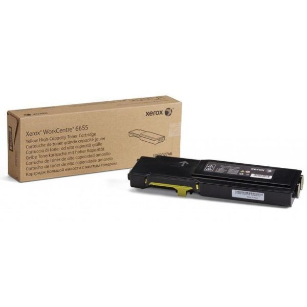 Картридж тон. Xerox для WorkCentre 6655 7500 ст. Yellow (106R02754)