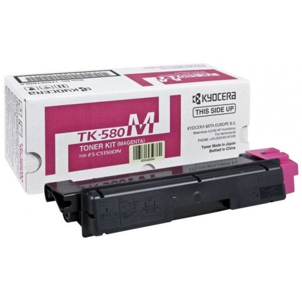Тонер-картридж TK-580M пурпуровий Kyocera Mita (1T02KTBNL0)