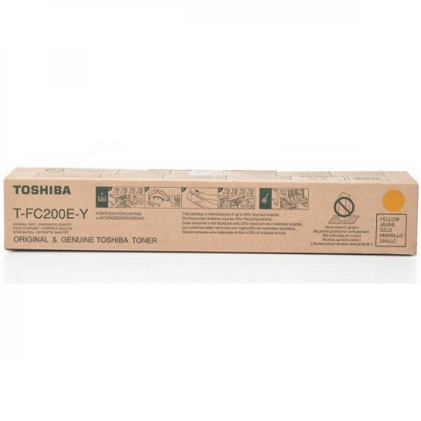 Тонер-картридж T-FC200E жовтий Toshiba (6AJ00000131)