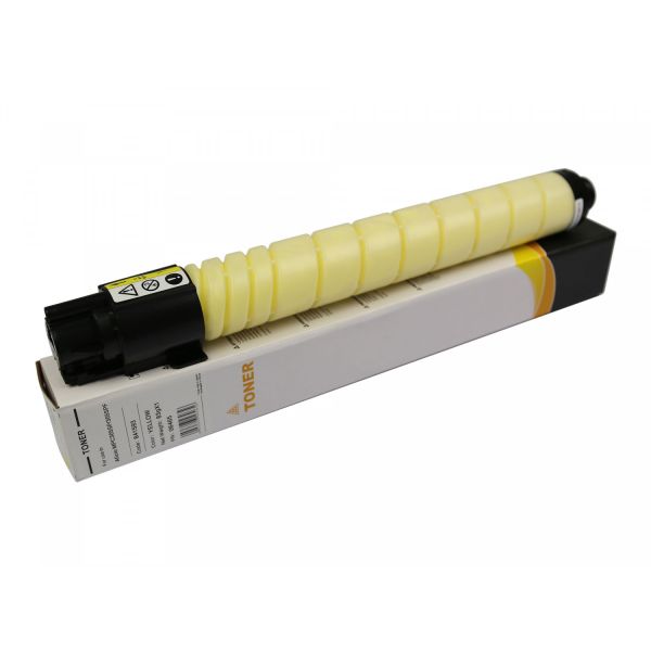 Тонер-картридж совместимый Ricoh MPC305SP, 841593 83г, желтый CET (CET6465)