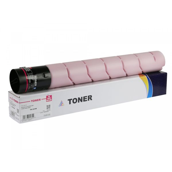 тонер TN-321M для Konica Minolta bizhub C224 туба 514 г magenta CET