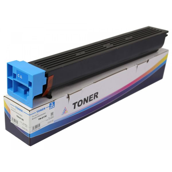 тонер TN-613C для Konica Minolta bizhub C452 туба 510 г cyan CET