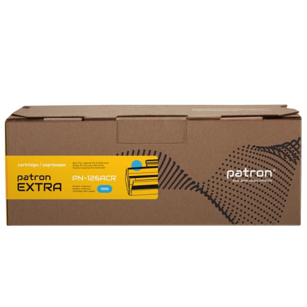 Картридж сумісний Extra Patron HP 126A (CE311A) Cyan