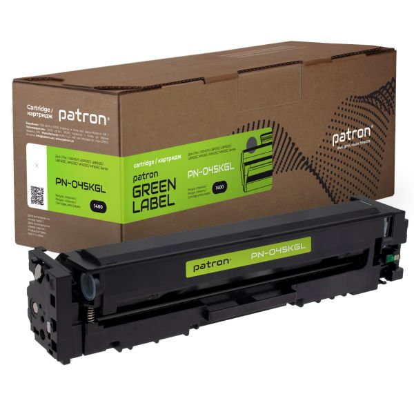 Картридж сумісний Green Label Patron для Canon 045 / HP 201A чорний 