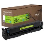 Картридж сумісний Green Label Patron для Canon 045H / HP 201X синій 