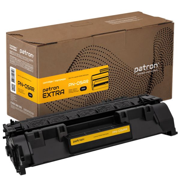 Картридж сумісний Extra Patron для HP 05A (CE505A) / Canon 719