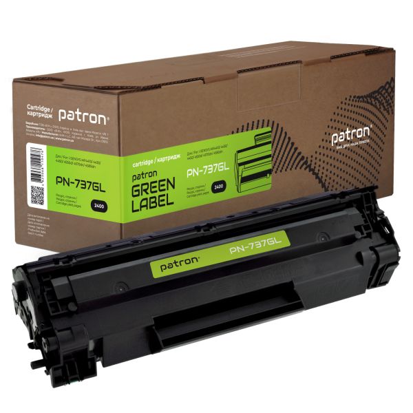 Картридж сумісний Green Label Patron для Canon 737 