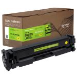 Картридж совместимый HP 201A (CF402A) желтый Green Label Patron (PN-201AYGL)
