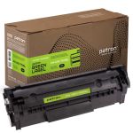 Картридж сумісний Green Label Patron для HP 12A (Q2612A) / Canon 703 Black 