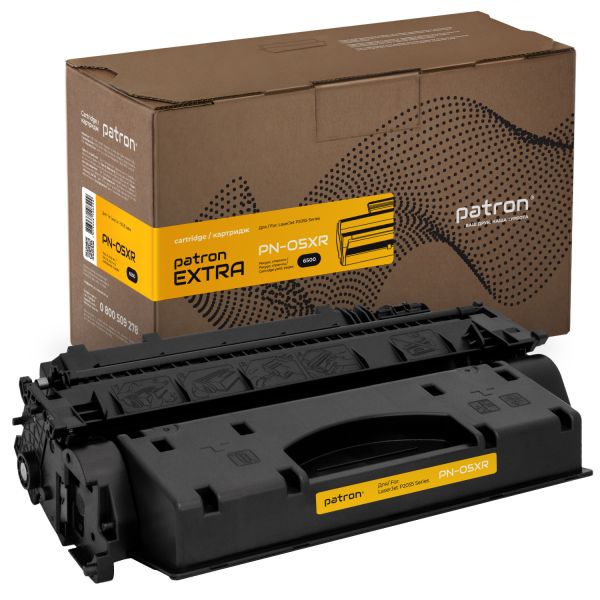 Картридж совместимый Extra Patron для HP 05X (CE505X) / Canon 719H
