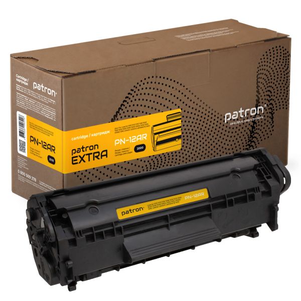 Картридж совместимый Extra Patron для HP 12A (Q2612A) / Canon 703 Black 