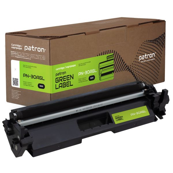  Сумісний картридж Green Label Patron для HP 30A (CF230A), Canon 051