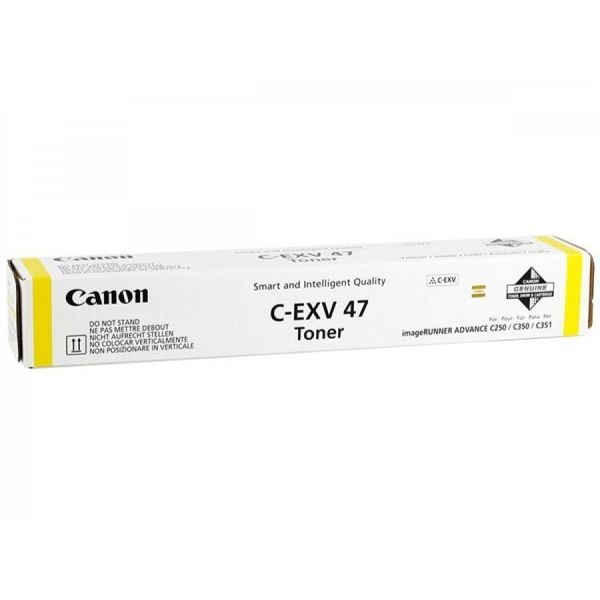 Туба з тонером Canon C-EXV47 для iRA-C250i/C350i 21500 ст. Yellow (8519B002)