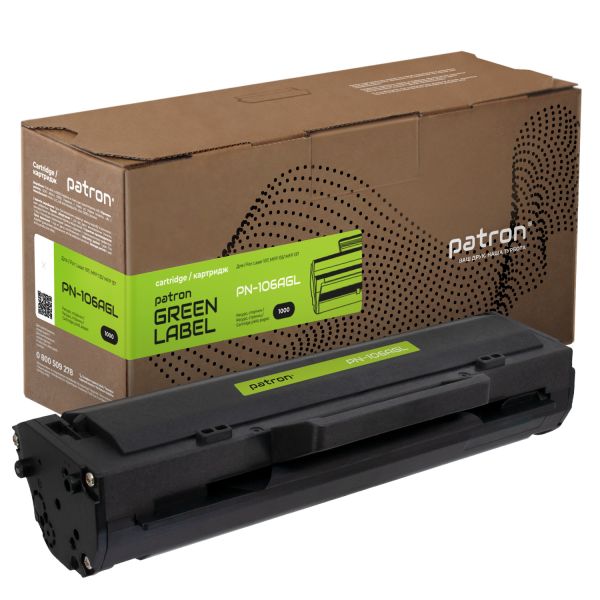Картридж сумісний Green Label Patron для HP 106A (W1106A)  