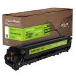 Картридж сумісний HP 125A (CB542A) Green Label, жовтий Patron