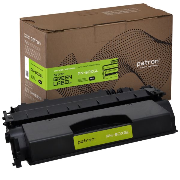 Картридж сумісний HP 80X (CF280X) Green Label Patron