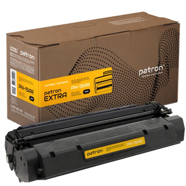 Картридж совместимый Extra Patron для HP 15A (C7115A) // Canon EP-25 Black