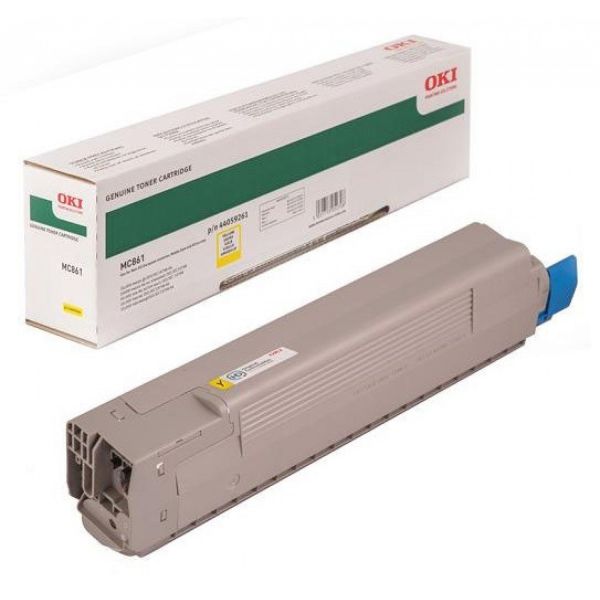 Тонер-картридж MC861 10K NEU жовтий Oki (44059261)